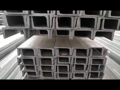 Καυτός - κυλημένο κανάλι μορφής του U σχεδιαγράμματος SS304 316 ανοξείδωτου στο απόθεμα